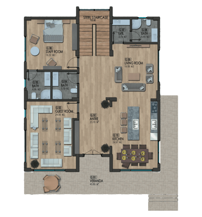 Original Type A plan