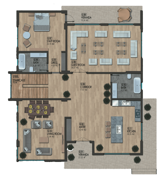 Original Type C plan
